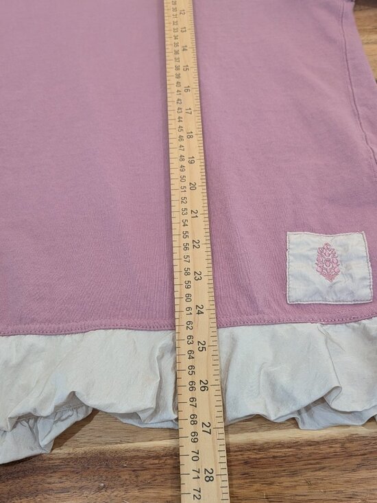 Free People Movement Baseline Tee Womens XS Oversized Relaxed Fit Athletic Pink - Picture 11 of 12